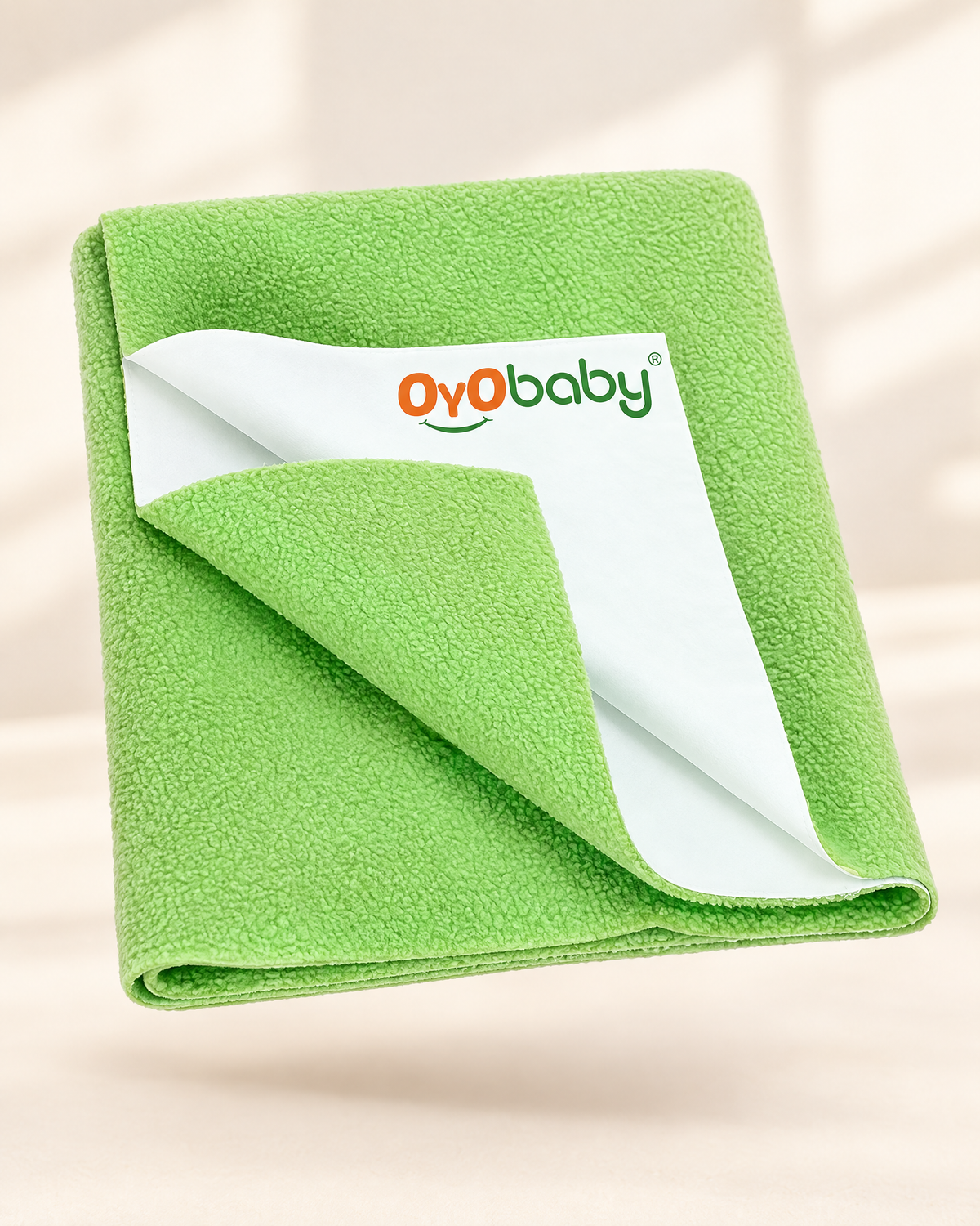 Waterproof Newborn Dry Sheet, Reusable Mattress Protector, Quick-Dry, Ultra-Absorbent Fleece Layer, Anti-Pilling, Soft and Hygienic Underpad | Travel-Friendly –Light Green (XXL)