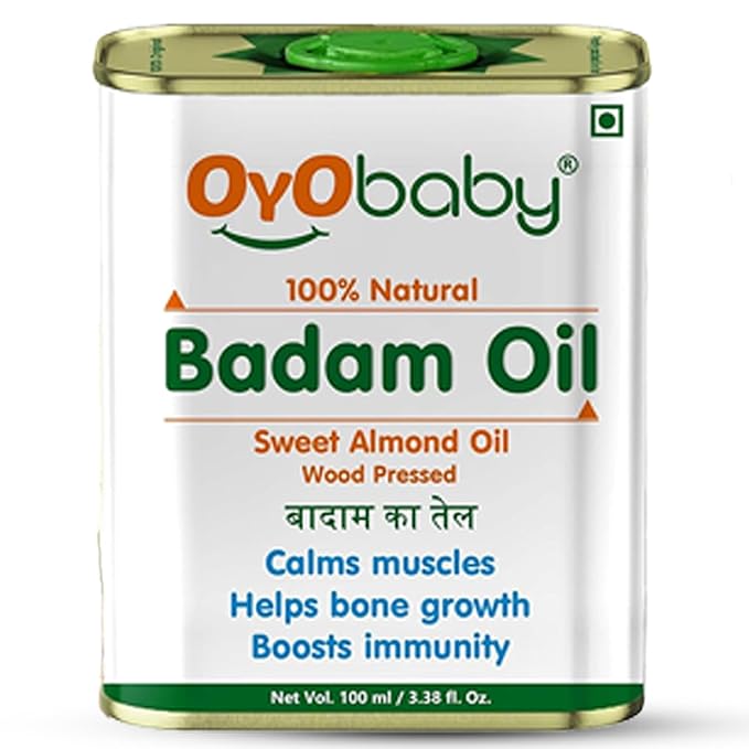 Massage Oil 100% Pure & Natural Badam Rogan Baby Oil