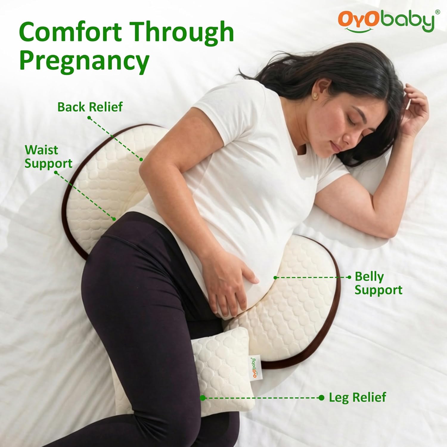 H Shape Pregnancy Pillow for Sleeping | Maternity Support Pillow