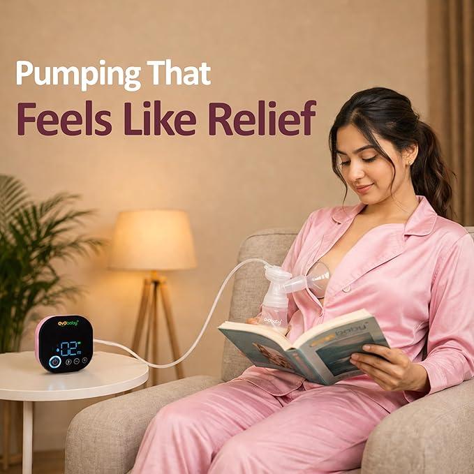 2-in-1 Electric & Manual Breast Pump – Portable, Rechargeable, BPA-Free | 9 Levels & 2 Modesx