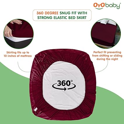 Waterproof Queen Mattress Protector (78x60 Inch) – Cotton Terry, Breathable, Hypoallergenic, Fits 10” Mattress