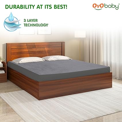 Waterproof Queen Mattress Protector (78x60 Inch) – Cotton Terry, Breathable, Hypoallergenic, Fits 10” Mattress