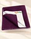 Quick Dry Waterproof Baby Mat | Soft Reusable Absorbent Underpad & Mattress Protector (Large)