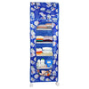 6 Shelf Kids Wardrobe Storage Organizer | Heavy Duty Plastic Almirah for Baby Clothes, Toys & Books