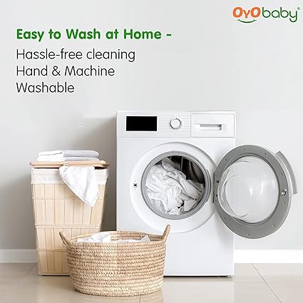 OYO BABY - 100% Waterproof Mattress Protector/Reusable Bed Cover/Hypoallergenic/Breathable Absorbent Bed Protector/Dust-Proof Cotton Terry Bed Protector Single Bed (75"x36")