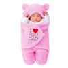 Hooded Swaddle Sleeping Bag 72x68 cm – 0–6 Months