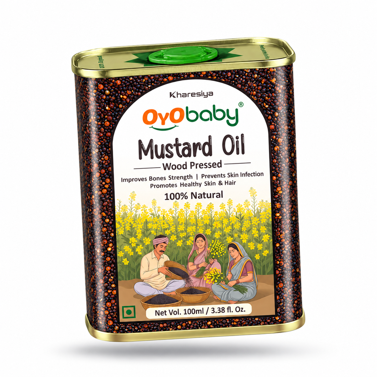 Massage Oil 100% Pure & Natural Mustard Oil
