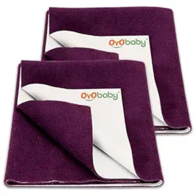 Baby Dry Sheet Large (Pack of 2) – Waterproof, Quick Dry, Soft & Washable
