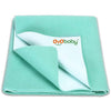 Waterproof Bed Protector Baby Dry Sheet, Large, Sea Green (140 cm x 100 cm)
