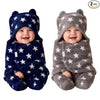 Hooded Swaddle Blanket | Soft Fleece Baby Sleeping Bag (0–6 Months)