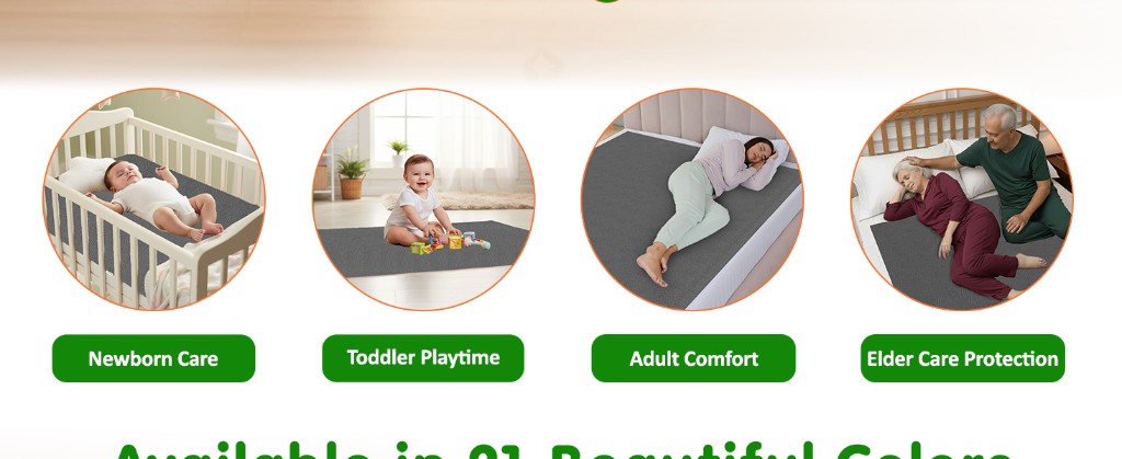 Newborn Care, Toddler Playtime, Adult Comfort, Elder Care Protection