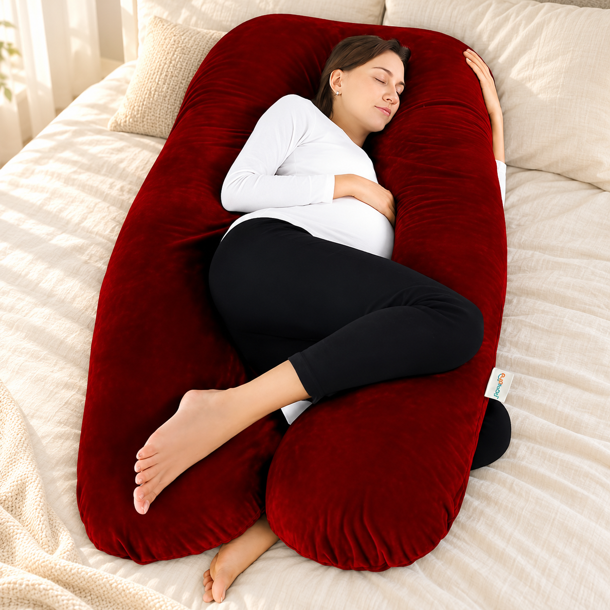 Pregnancy Pillows for Sleeping, Maternity Pillow for Pregnant Women, U-Shaped Pillow